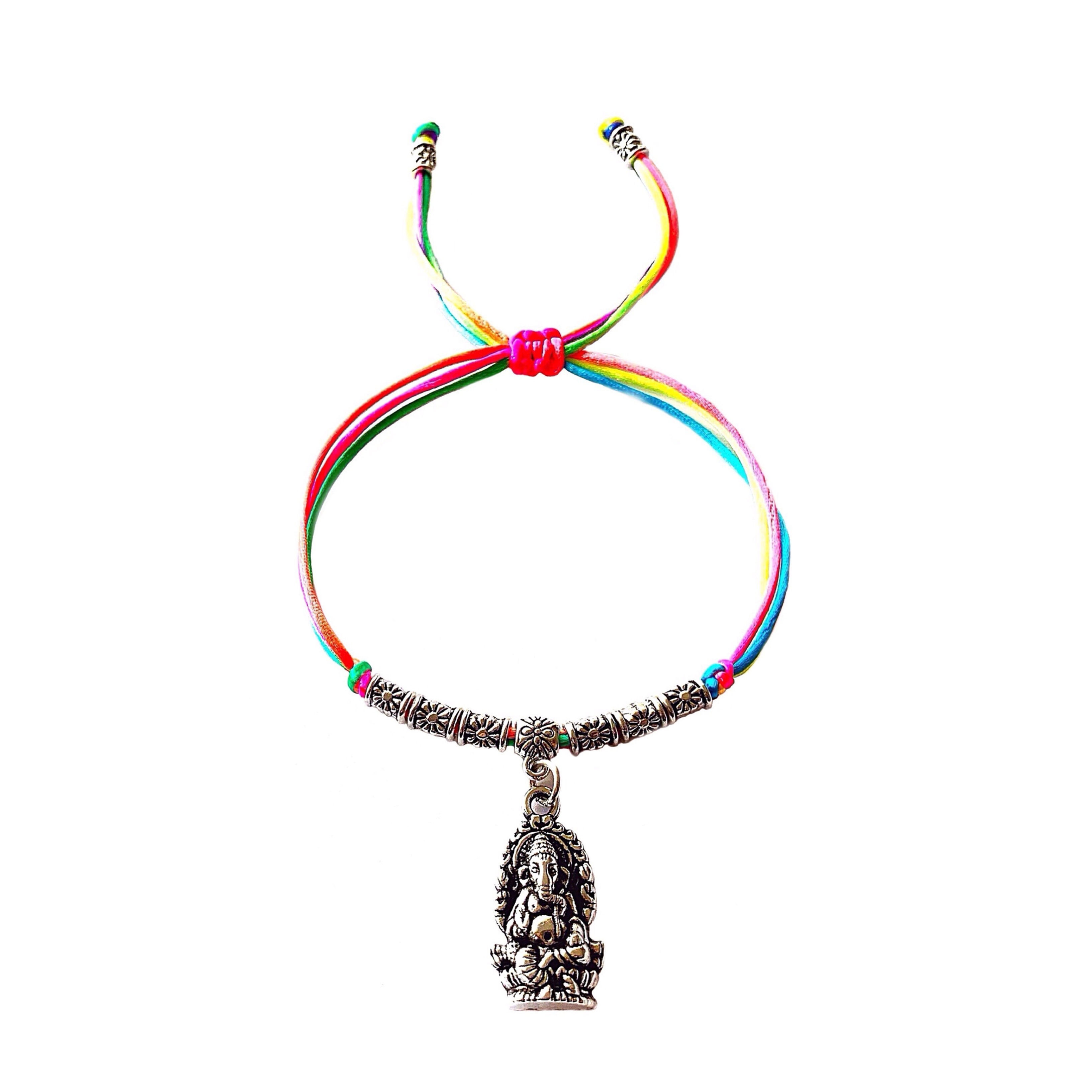 Bracelet GANESH ÉLÉPHANT DIEU SHIVA INDE HINDOU KRISHNA GANESH BOUDDHA