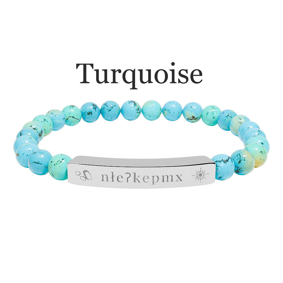 Thumbnail: Beaded "nłeʔkepmx" Pictograph Bracelet
