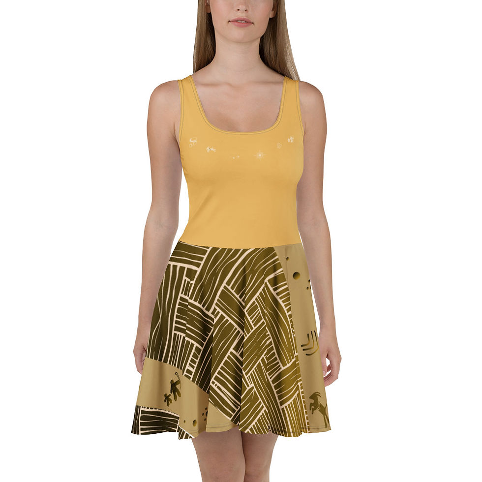 Thumbnail: Pictograph Basket Weave - Dress