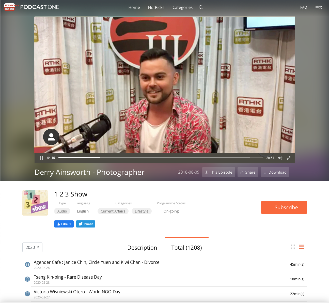 RTHK INTERVIEW