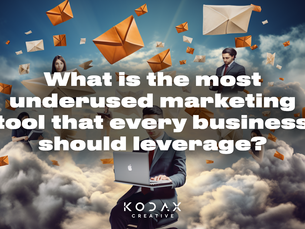 What is the most underused marketing tool that every business should leverage?