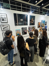 Guests attend the 'Pieces of Hong Kong' Exhibition curated by Derry Ainsworth - best photographer in Hong Kong