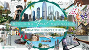 Key visual digital artwork design for the 'Realising Your Imagination' competition by Henderson Land