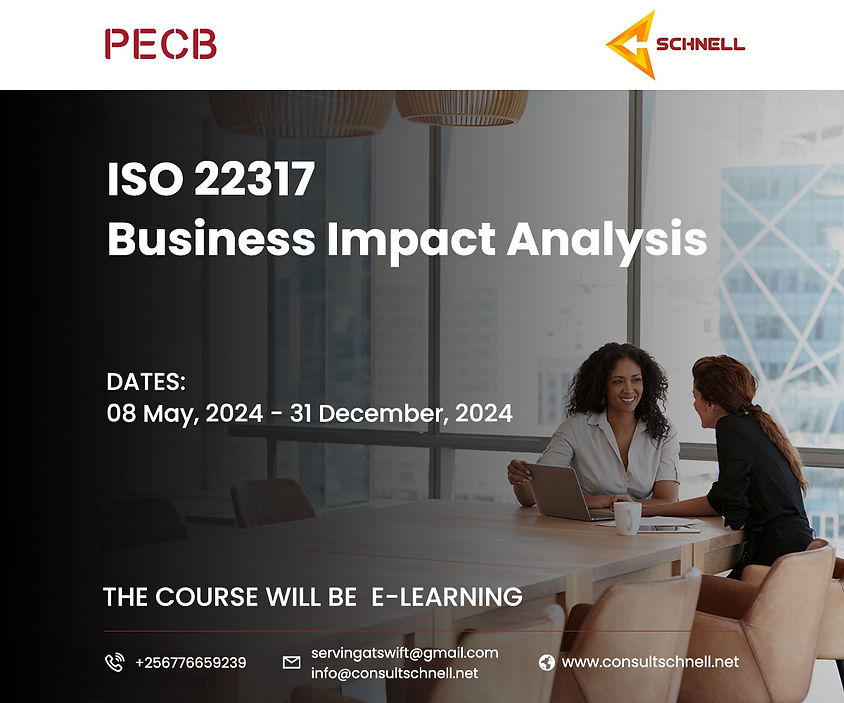 ISO 22317 Business Impact Analysis