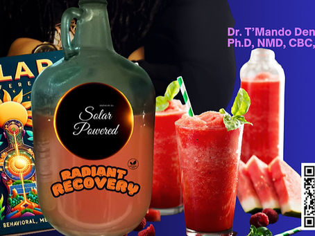 "Solar Powered"- Uncovering the Power of Gut Health: Resolving 98% of Illness Through the Stomach; Dr. T'Mando Denson EL, Ph.D, MD, CPRM, CBC: More Than Just A Coach
