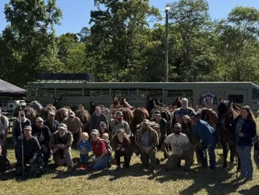 People attending Mountain Readiness Survival Camp