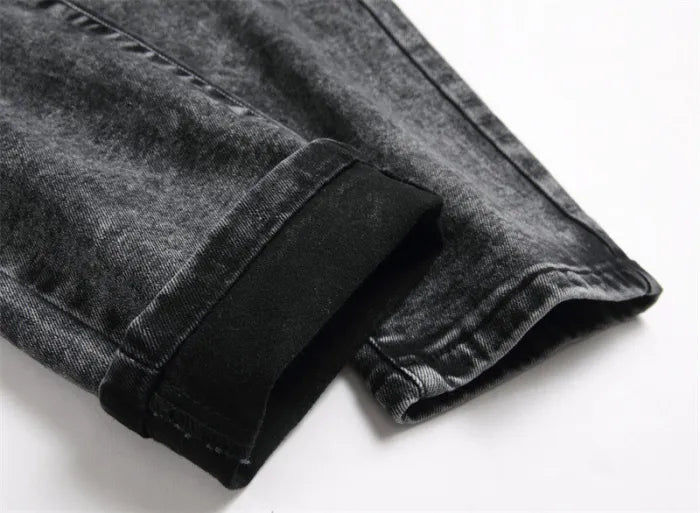 Miniatura: Men Classic Jeans Trousers Suit Pant Bottoms Joggers Clothes Women