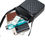 Miniatura: Men Messenger Shoulder Bag Leather Black Cloth Crossbody Sling Handbags Business