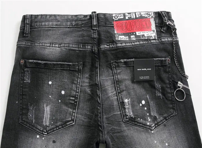 Miniatura: Copia di Copia di Copia di Men Classic Jeans Trousers Sui. Pant Bottoms Joggers 