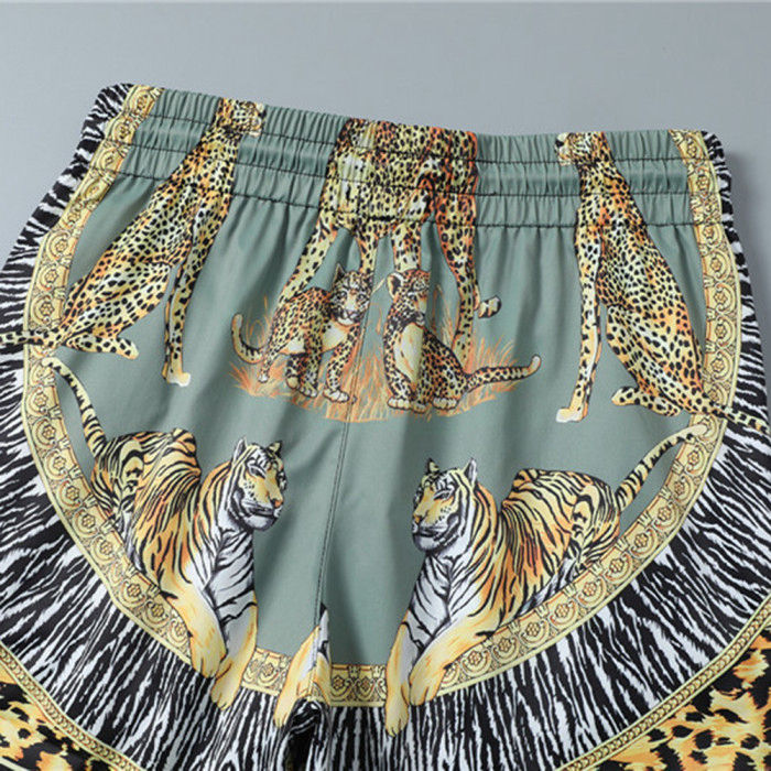 Miniatura: Men Women Beach Shorts Bottoms Half Pants Casual Shorts Vacation Wear 