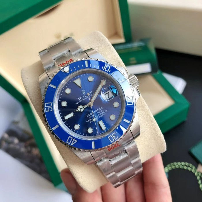 Miniatura: Men's Bracelet Watch Date Auto Machinery Watches 40MM Waterproof Clock
