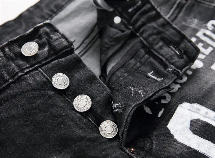 Miniatura: Copia di Copia di Copia di Men Classic Jeans Trousers Sui. Pant Bottoms Joggers 