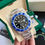 Miniatura: Men's Bracelet Watch Date Auto Machinery Watches 40MM Waterproof Clock