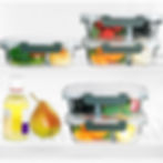 Thumbnail: MCIRCO 36 OZ Glass Meal Prep Containers, Three Compartment, 5 Packs