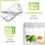 Thumbnail: MCIRCO 36 OZ Glass Meal Prep Containers, Three Compartment, 5 Packs, White