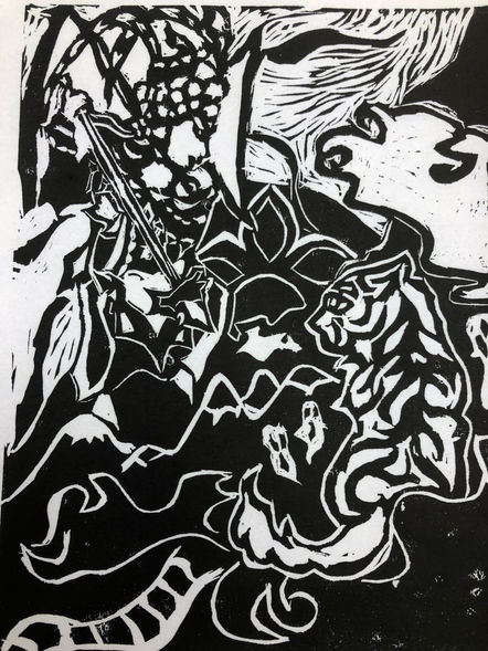 The man hunting the man-hunting tiger