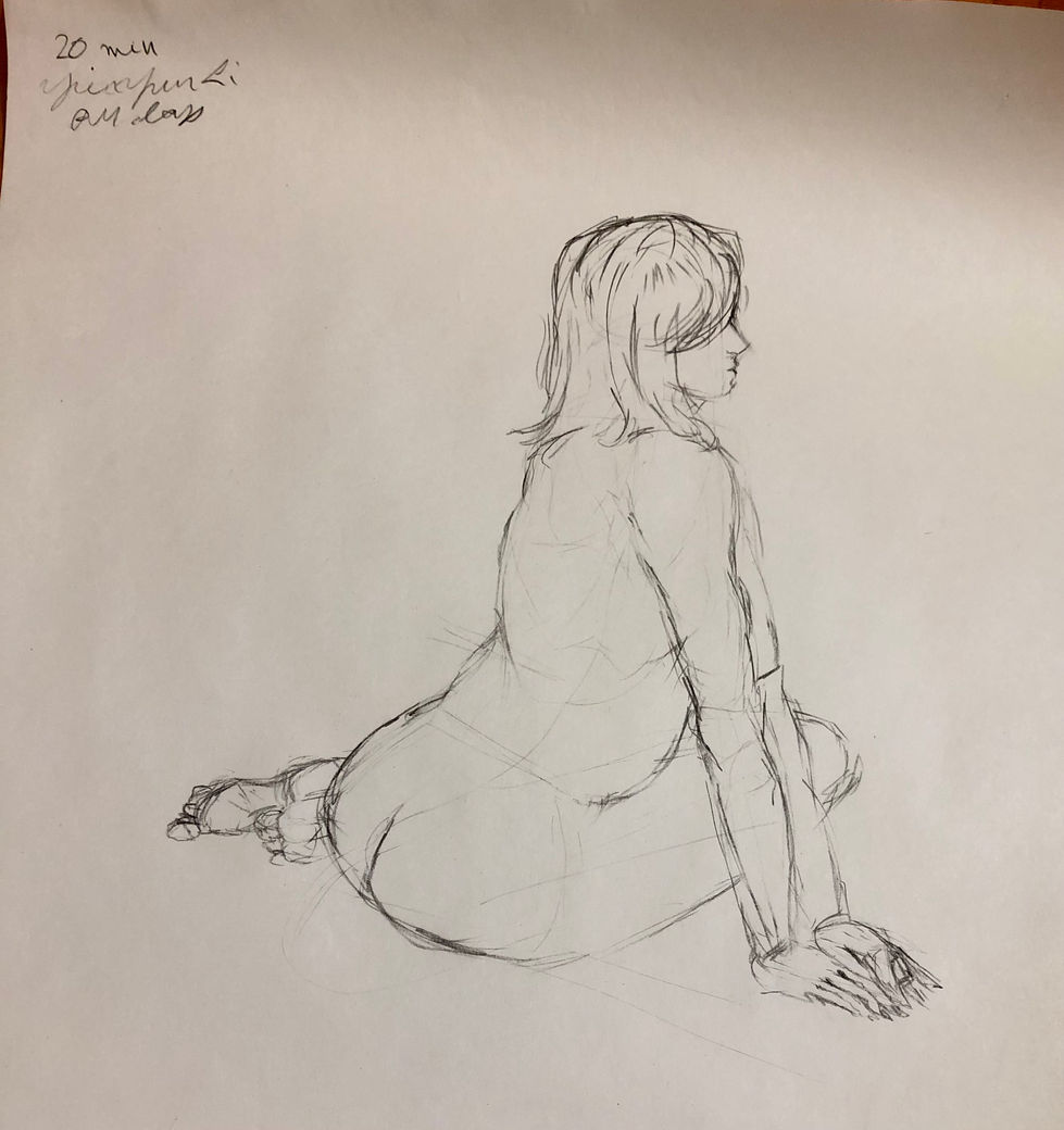 sketch live model 1