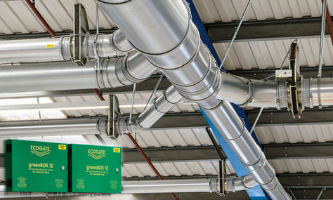 Ecogate-Controlled Dust Extraction System for Cardinal Group