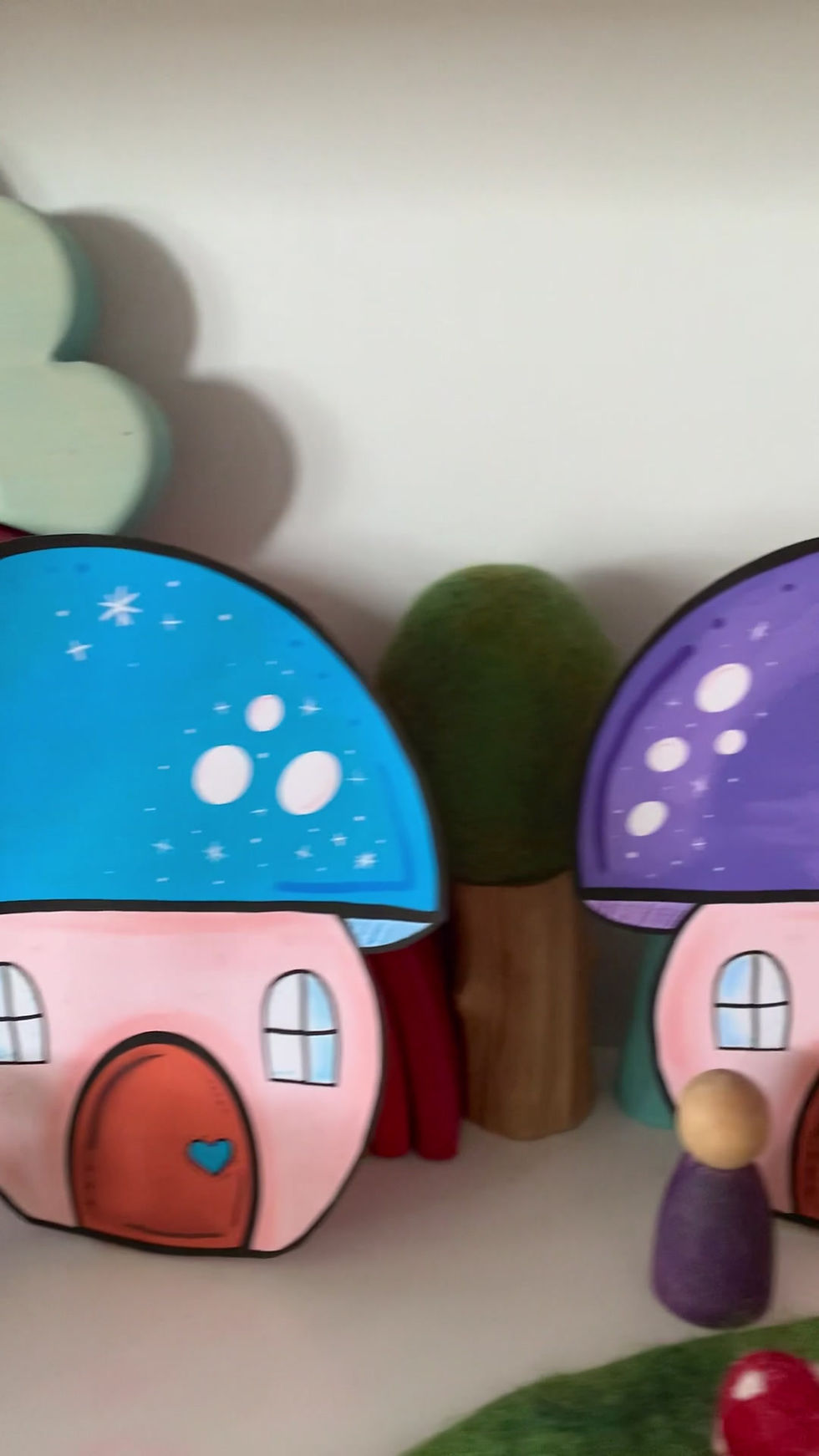 Thumbnail: small world play printable for kids rainbow fairy land