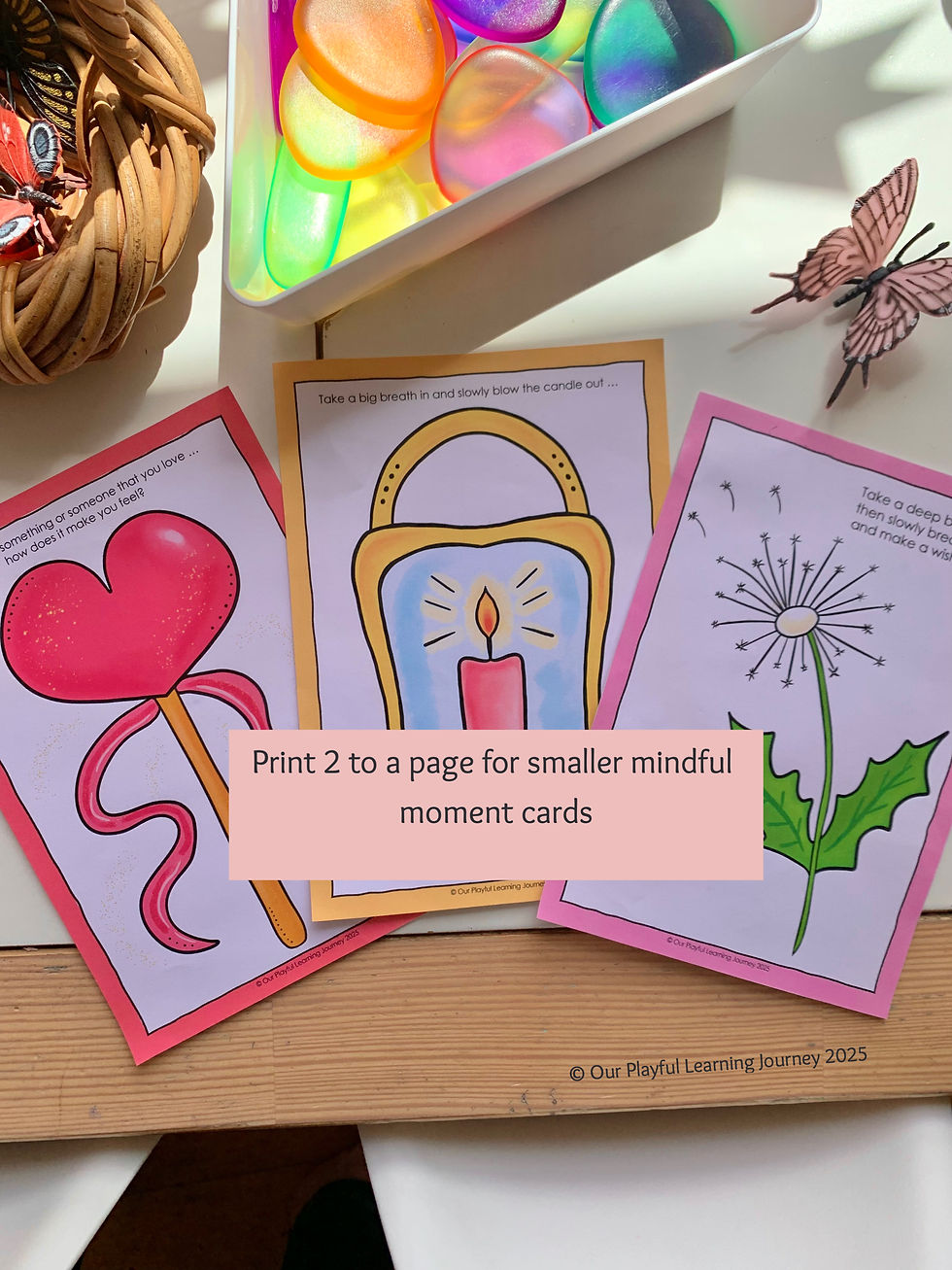 Thumbnail: mindfulness printable for kids for a mindful moment