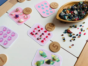 Numbers 1-20 Crystal Counting Cards: Learning in a Playful Way!