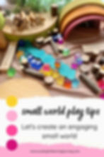 Small world play tips for the early years pinterest pin