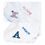 Thumbnail: Personalised Embroidered Baby Hooded Towel, Robe Initials Name, DOB Newborn Gift