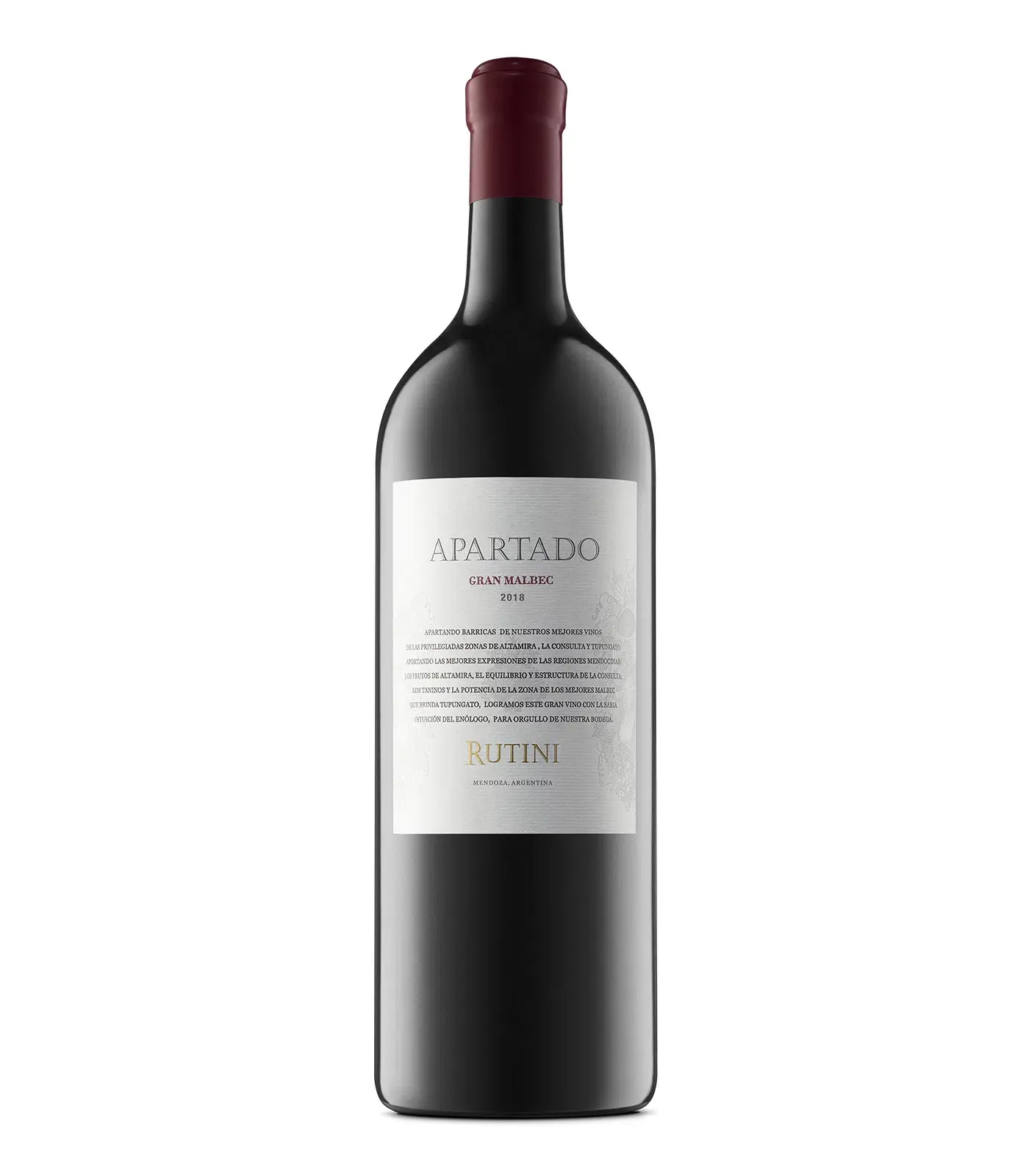 Rutini Apartado Gran Malbec Doble Magnum 3 Litros