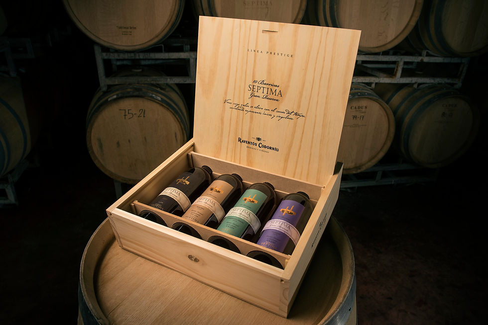 Septima Prestige Gran Reserva 10 Barricas 750cc + Estuche Madera x 4 UD