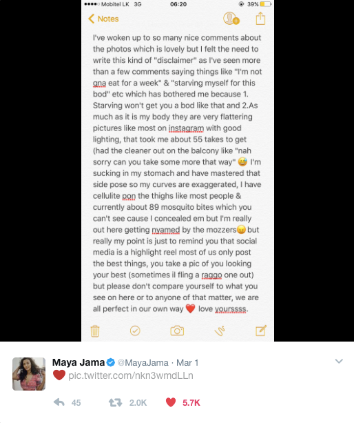 Maya jama on Twitter