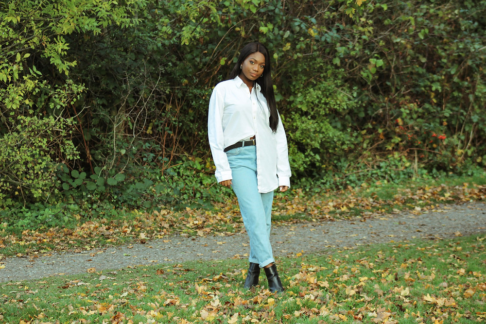 Fashion blogger | Mom Jeans Style