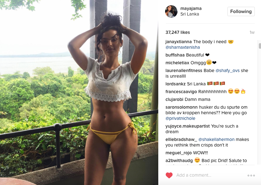 Maya jama on Instagram