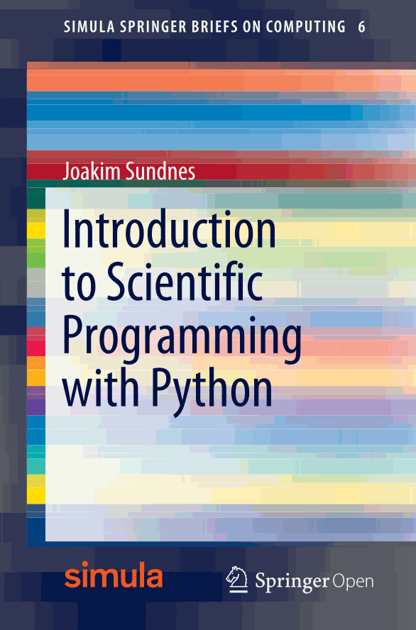 Introduction to Scientific Programming with Python