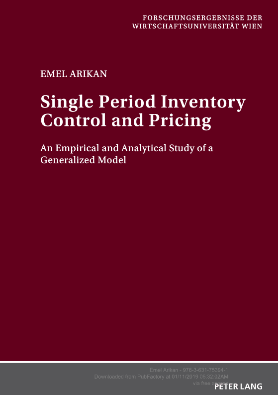 Single Period Inventory Control and Pricing