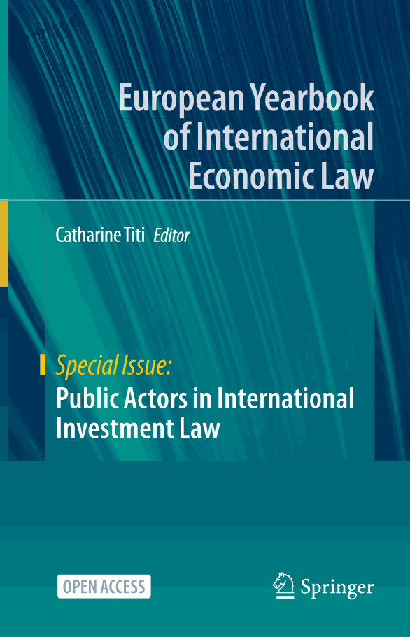 Public Actors in International Investment Law