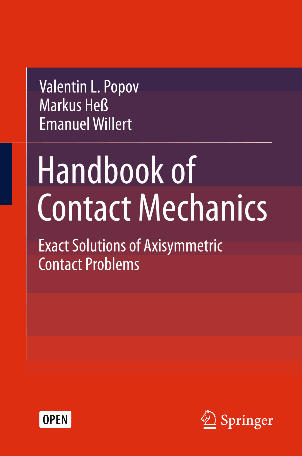 Handbook of Contact Mechanics