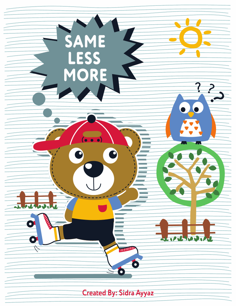 Same, Less, More (28p)