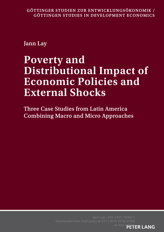 Poverty and Distributional Impact of Economic Policies and External Shocks