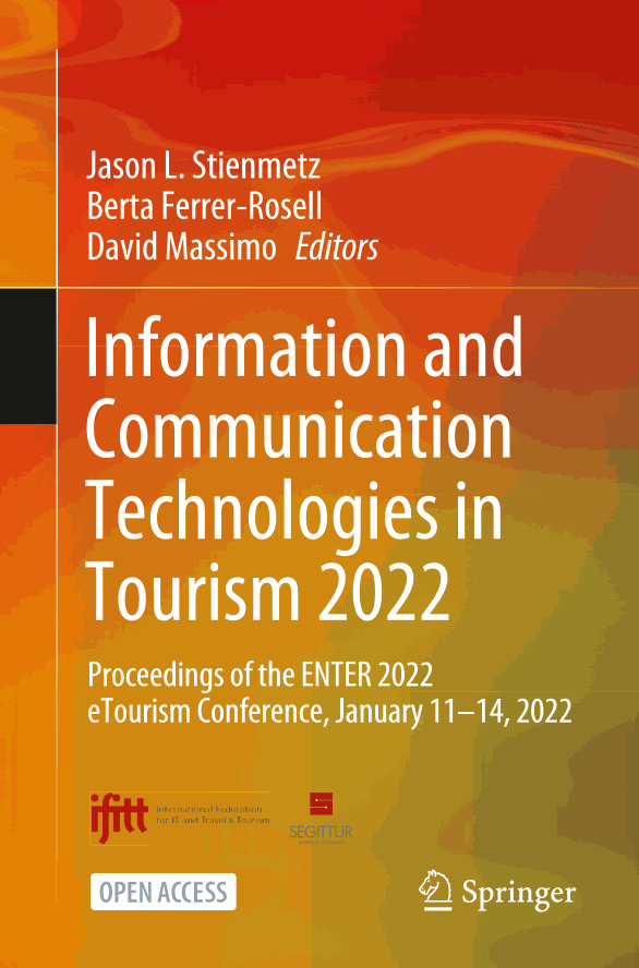 Information and Communication Technologies in Tourism 2022