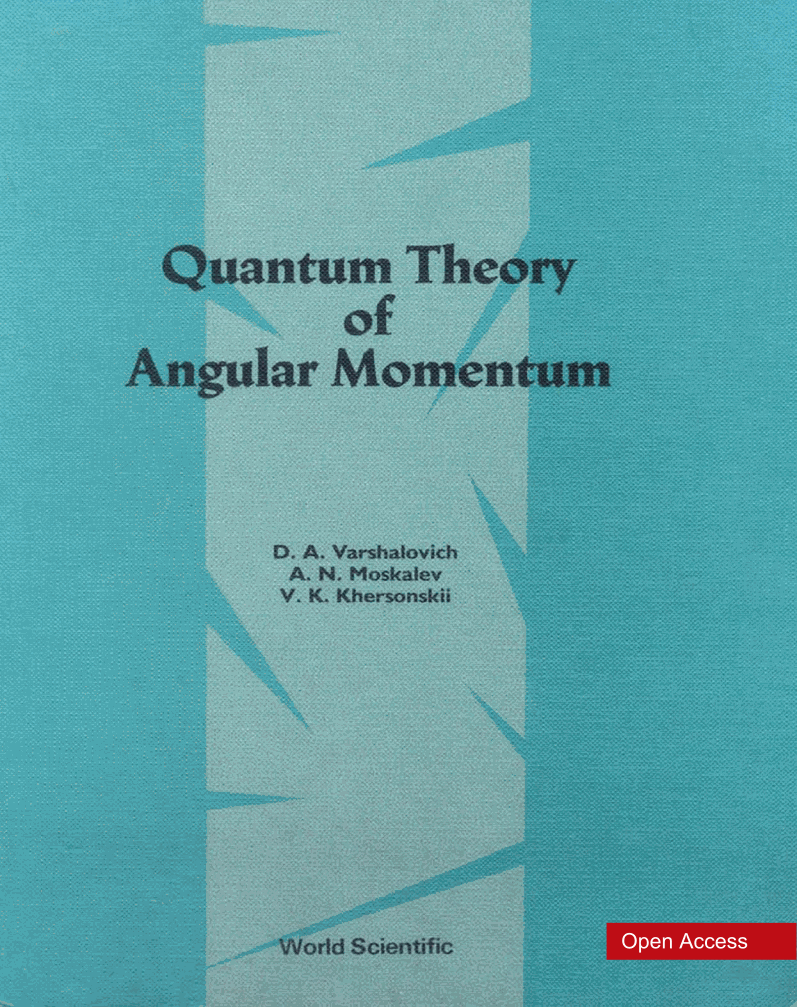 Quantum Theory Of Angular Momentum