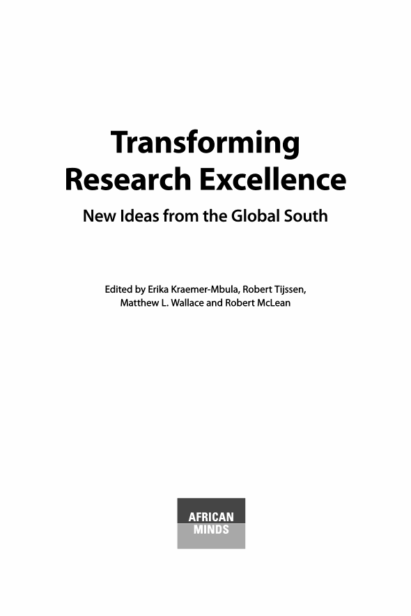 Transforming Research Excellence