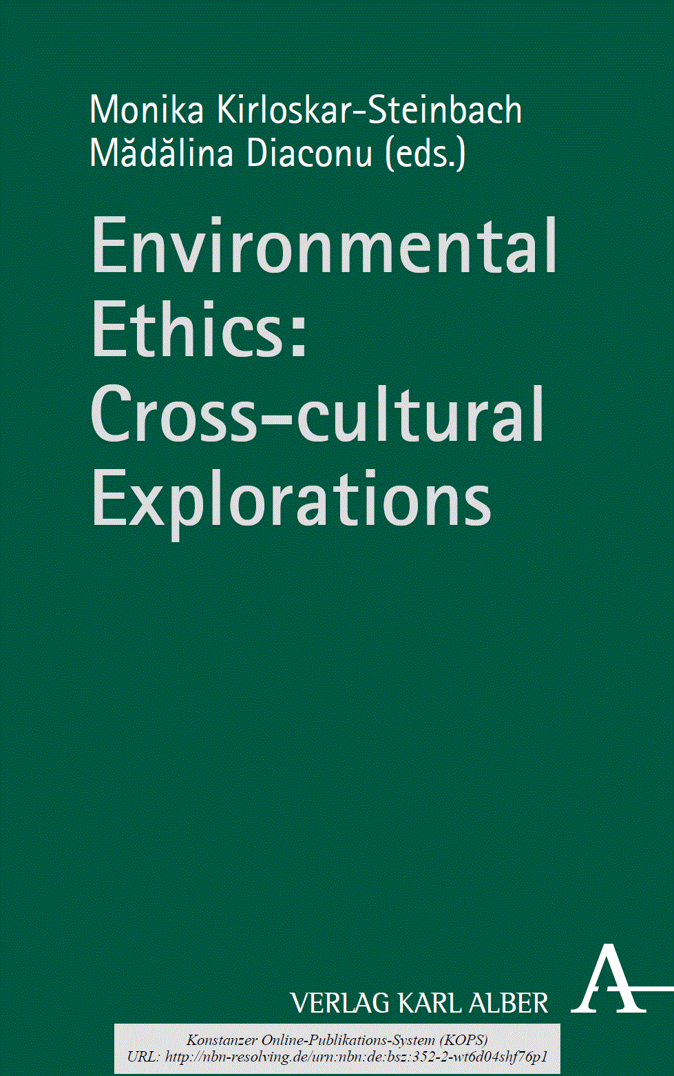 Environmental Ethics: Cross-cultural Explorations