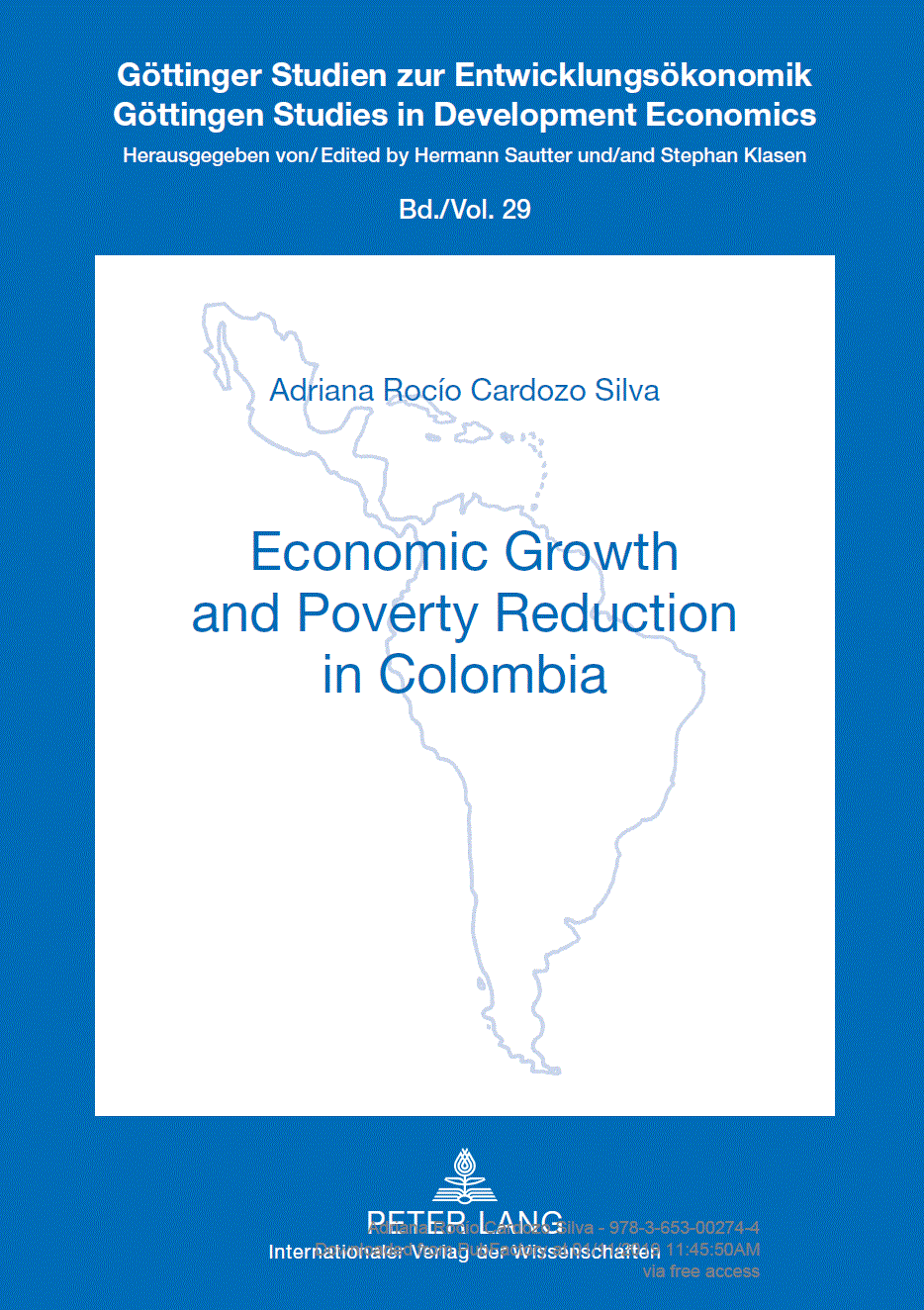 Economic Growth and Poverty Reduction in Colombia