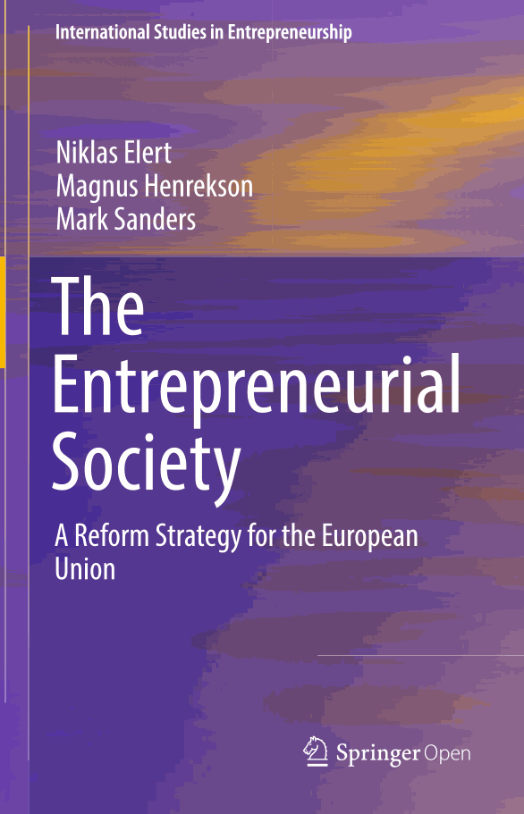 The Entrepreneurial Society