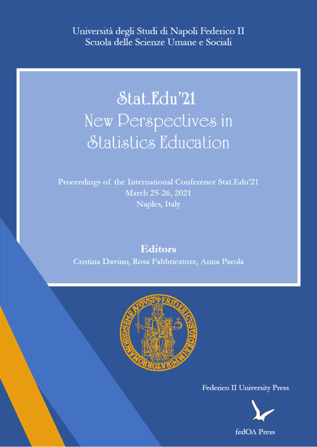 Stat.Edu’21 - New Perspectives in Statistics Education. Proceedings of the International Conference Stat.Edu’21