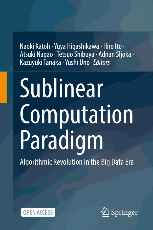 Sublinear Computation Paradigm