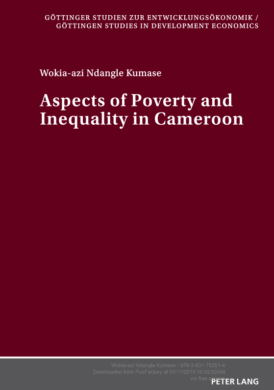 Aspects of Poverty and Inequality in Cameroon