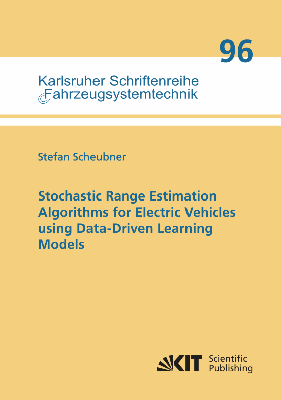 Stochastic Range Estimation Algorithms for Electric Vehicles using Data-Driven Learning Models