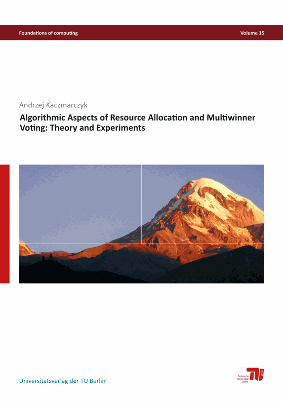 Algorithmic aspects of resource allocation and multiwinner voting: theory and experiments