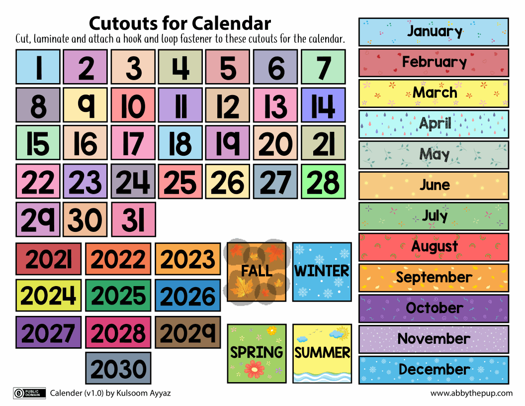 Calendar (2p)